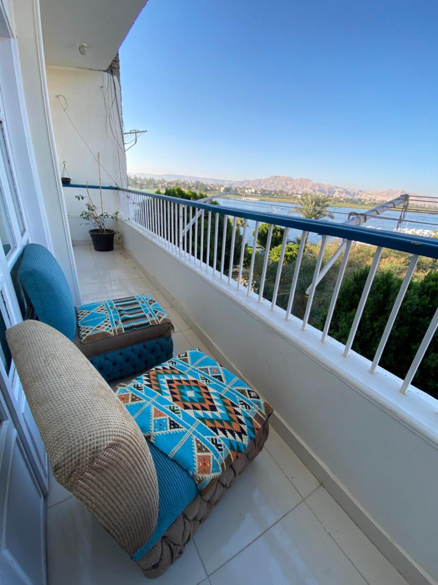Luxor Nile View Duplex Apartment Bagian luar foto